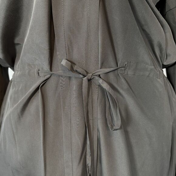 DVF Diane Von Furstenberg TAYA Dress 100% Silk Deep Ash - Picture 7 of 16